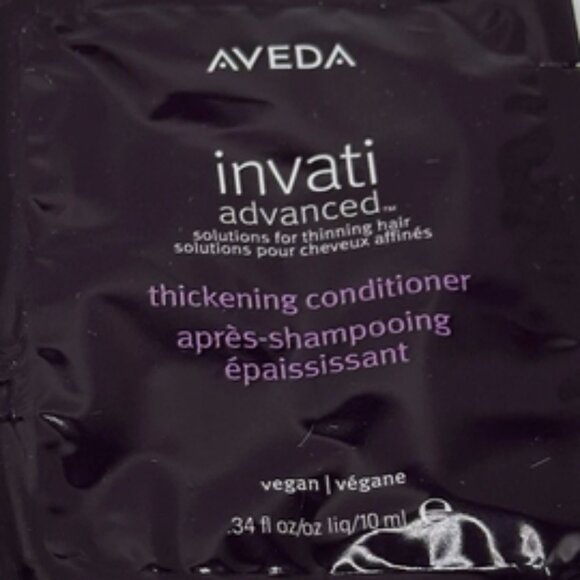 Lot of 6 Aveda Invati Advanced Exfoliating Shampoo Lt Conditioner .34oz 10ml ea - Picture 7 of 7